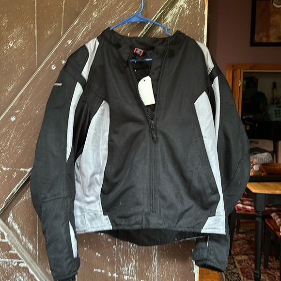 Biker jacket - with safety pads - Picture 1 of 5